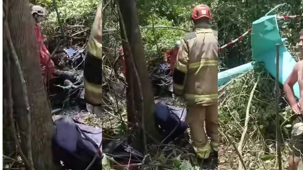 Helicóptero cai em Guaratiba e deixa três mortos; veja quem são as vítimas