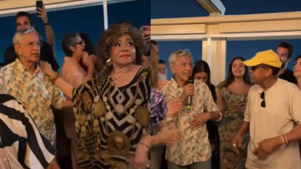 A lista interminável de famosos no aniversário de Regina Casé