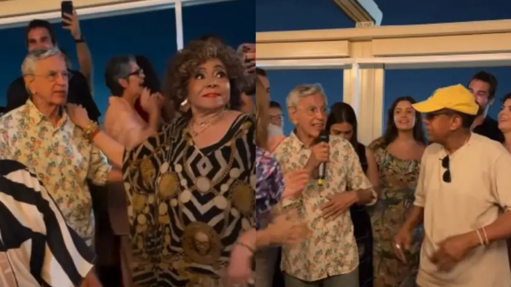 A lista interminável de famosos no aniversário de Regina Casé