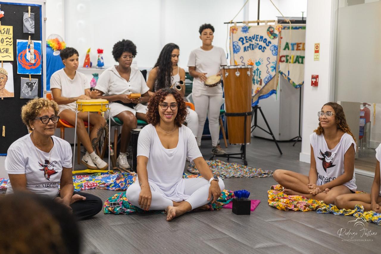 oficina de dan&ccedil;a no museu do pontal