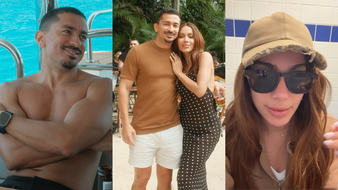 Preso por ser roubado: o irmão de Anitta, Renan Machado, foi detido no aeroporto de Paris após ter o passaporte roubado e ficar sem documentação.