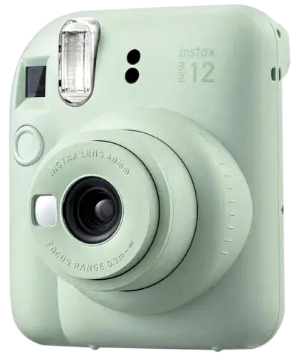 R$ 584,41 C&acirc;mera instant&acirc;nea verde menta. Fujifilm, mercadolivre.com.br