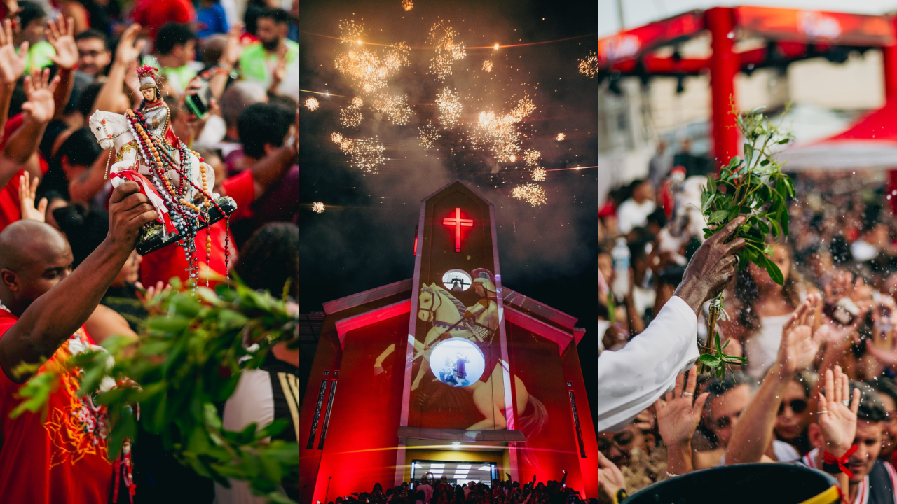 Santo guerreiro: Igreja de São Jorge em Quintino é consagrada como santuário.