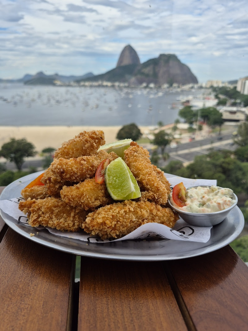 gurj&otilde;es de peixe do Brewteco