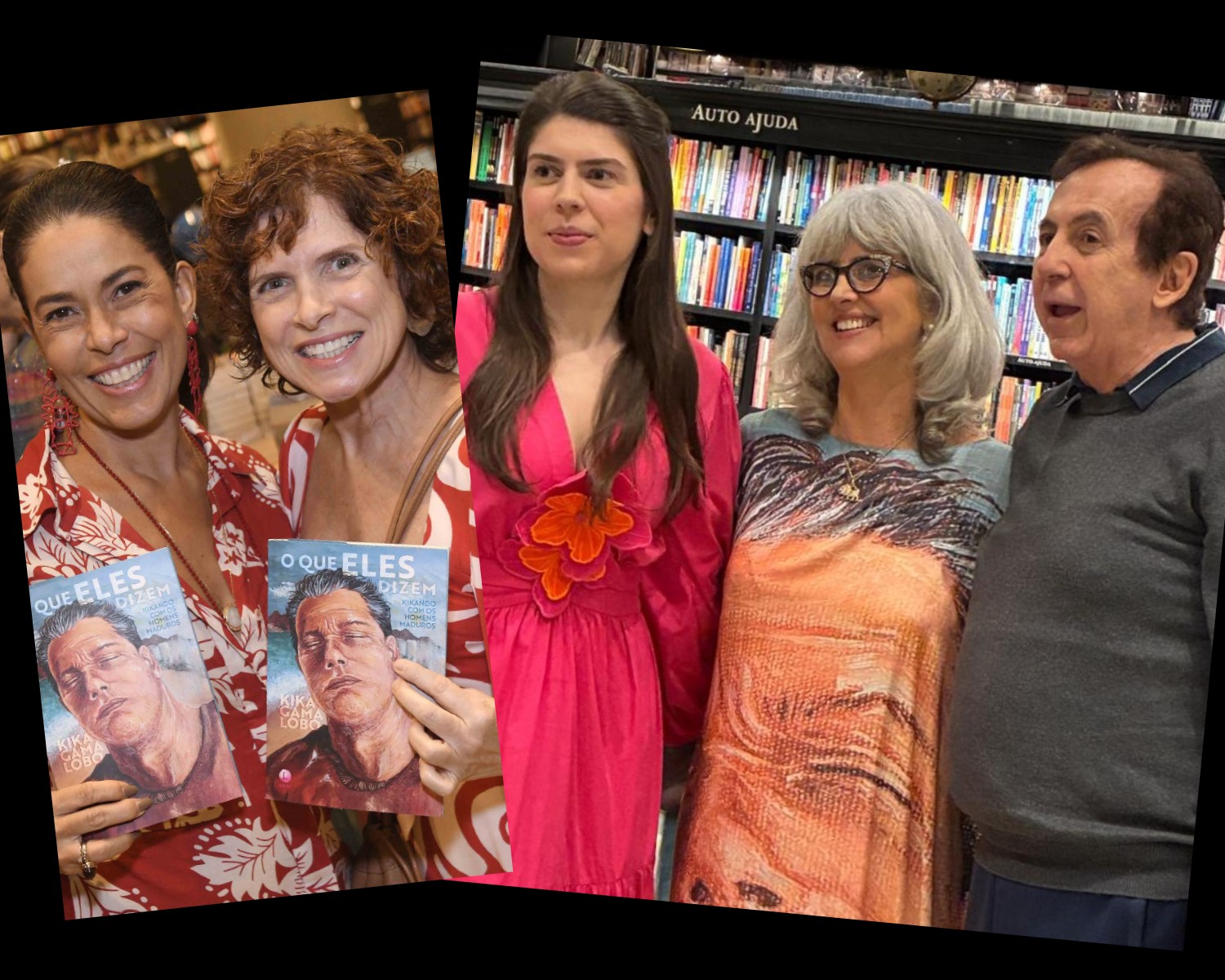 Kika Gama Lobo lança “O que eles dizem” e envia livro a Juliano Cazarré  