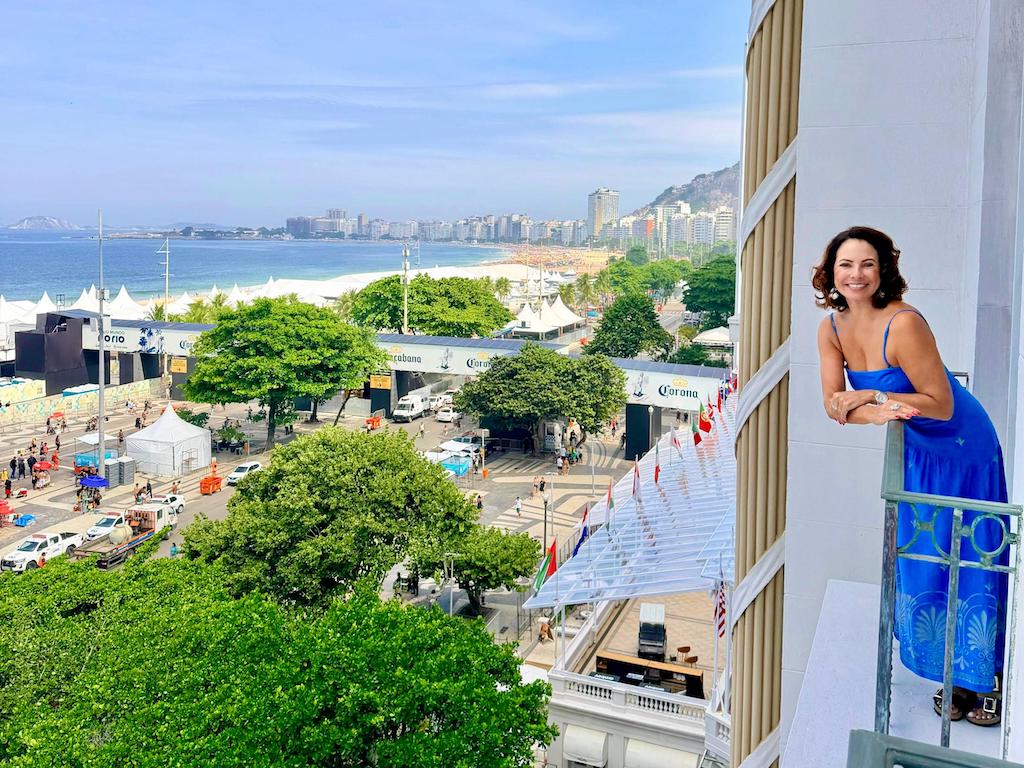 renata araujo no belmond copacabana palace
