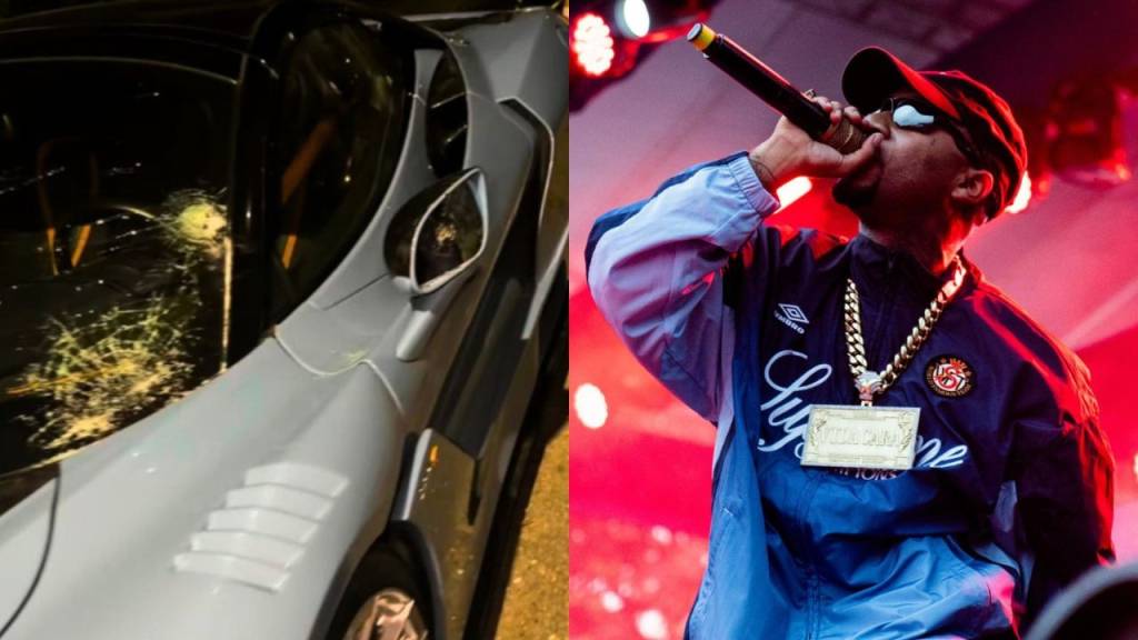 Rapper Orochi afirma que teve dois carros de luxo depredados em invasão