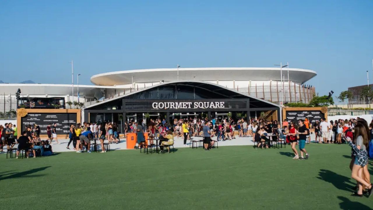 Rock in Rio 2026: cardápio da Gourmet Square vai do hambúrguer ao ceviche
