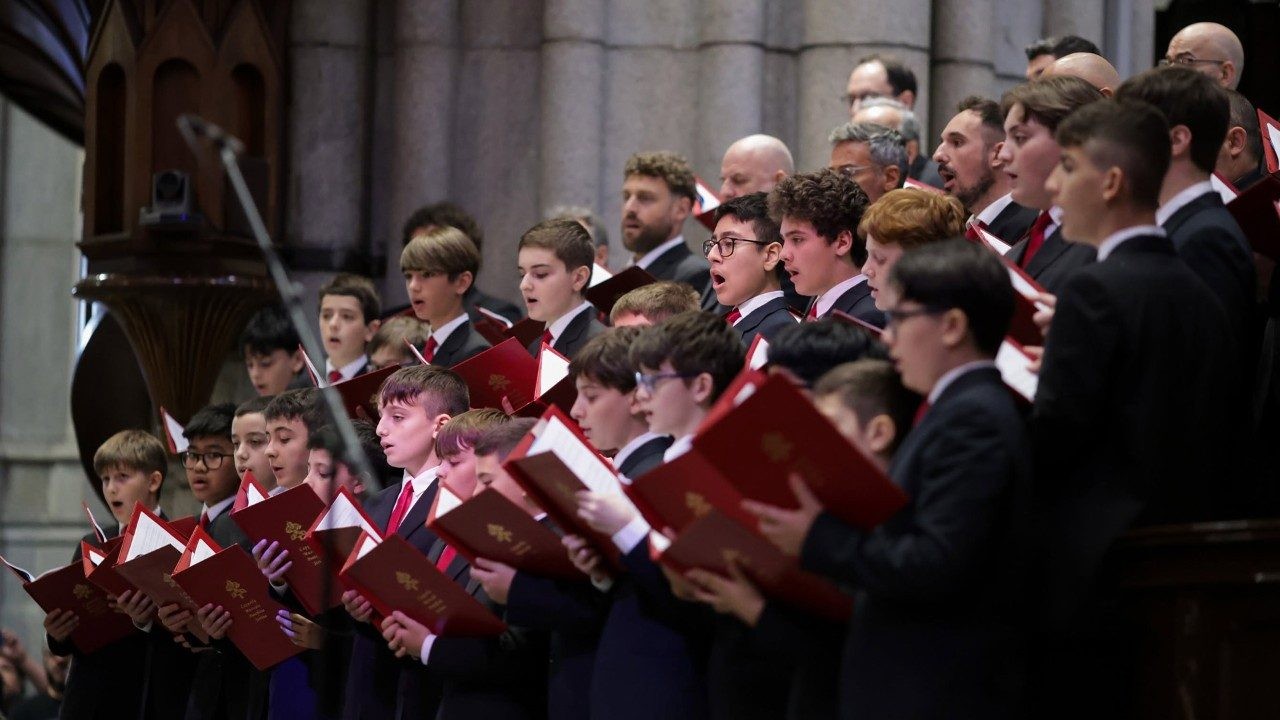 A primeira vinda do Coro do Papa ao Rio em 600 anos de história