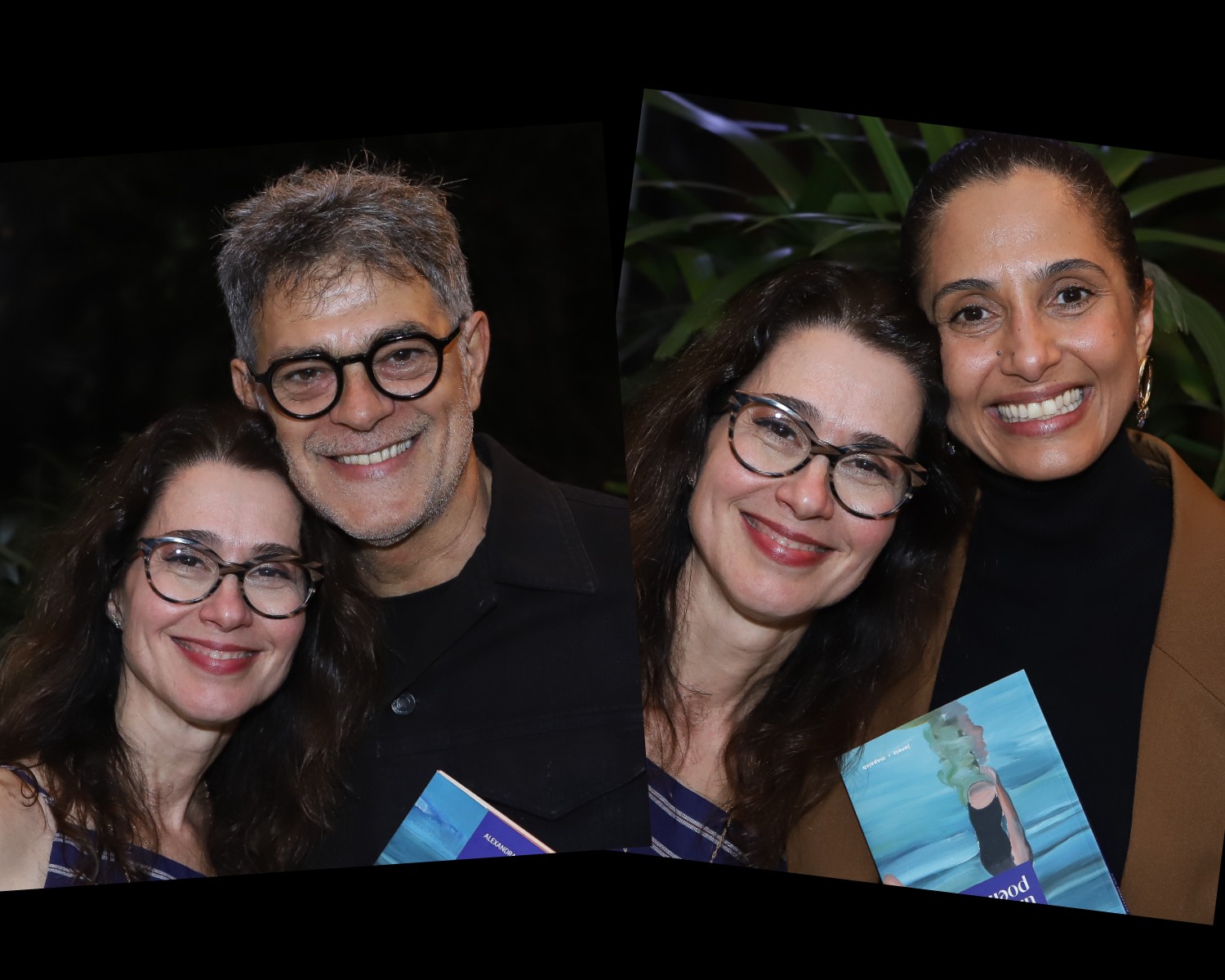 Alexandra Maia lança livro no Jardim Botânico: noite antimonotonia 