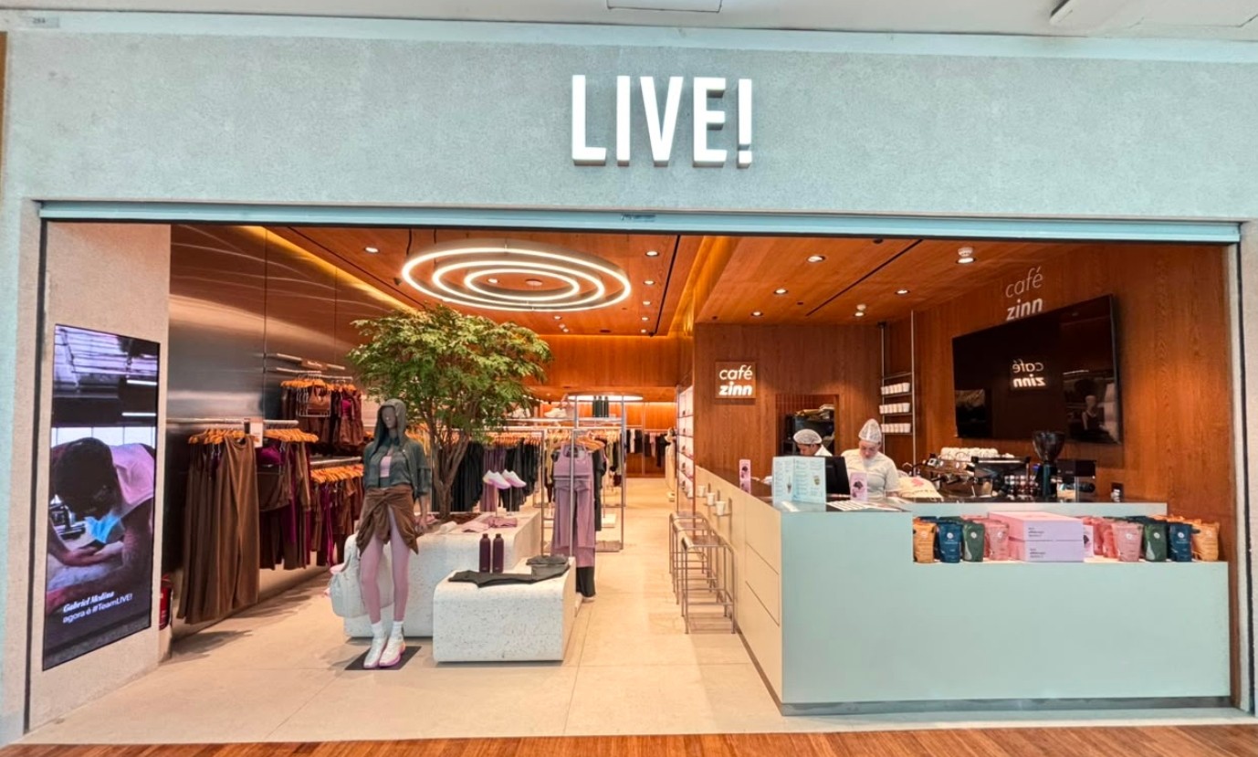 Nova loja de moda fitness no VillageMall terá cafeteria
