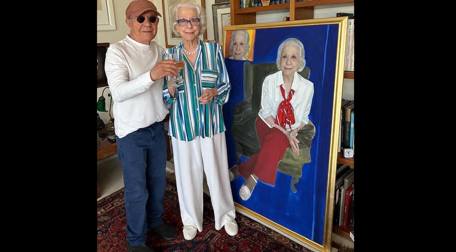 Fernandona pelas mãos de Siron Franco: retrato levou um ano e meio