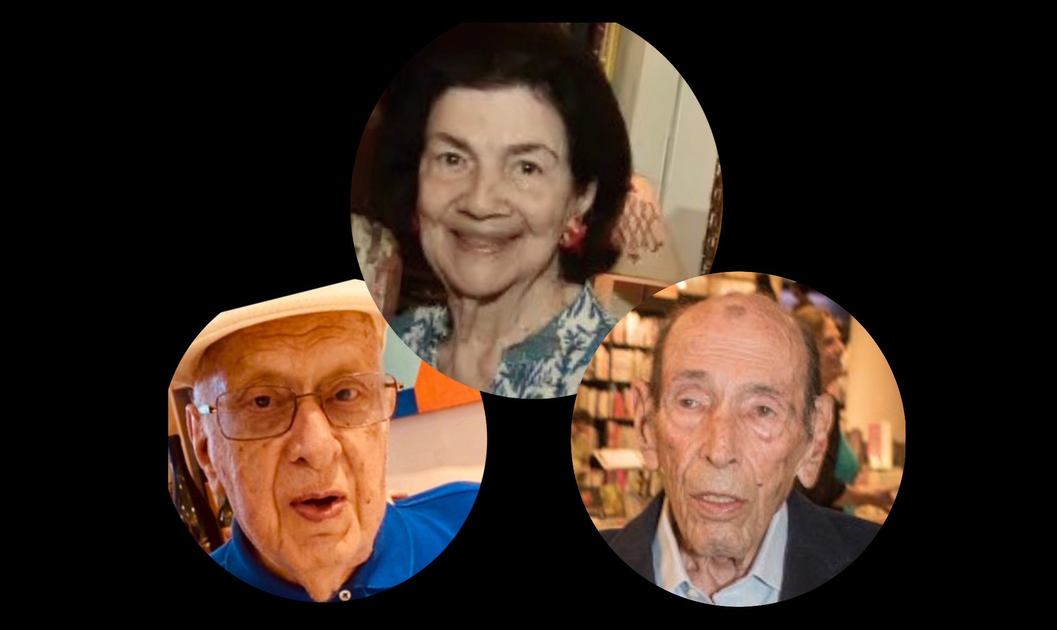 O traço comum entre três cariocas destacados que comemoram 100 anos 