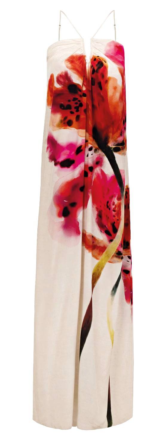 R$ 4 598,00 Vestido em seda. Lenny Niemeyer, lennyniemeyer.com.br.