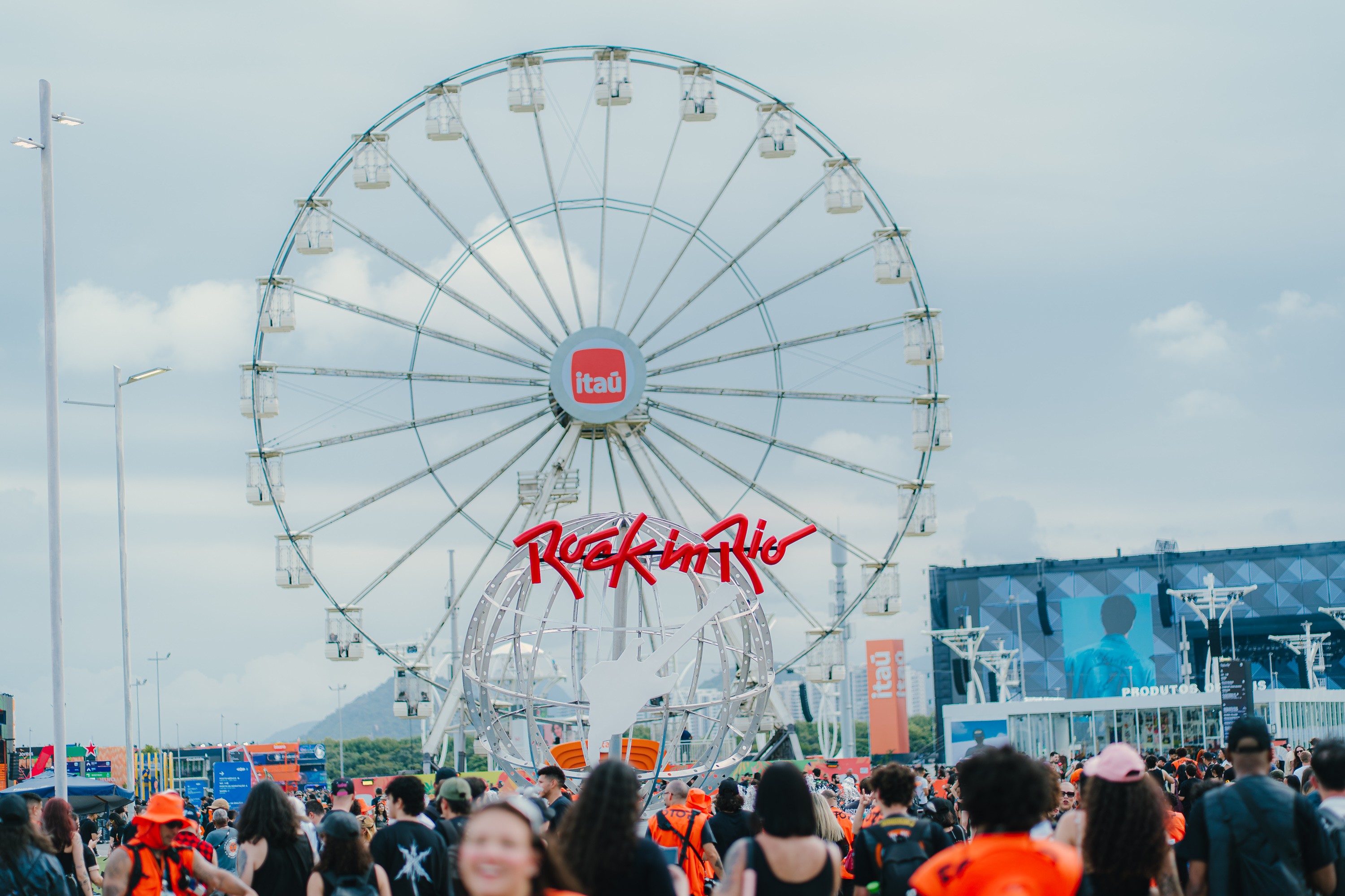 No segundo dia de Rock in Rio, COR faz alerta de severidade alta